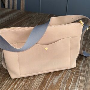 Cuyana oversized sling bag cappuccino